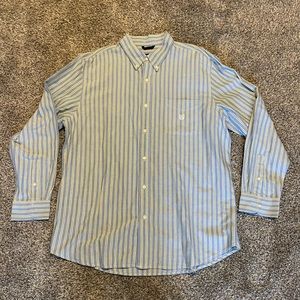 Chaps Long Sleeve Button Up Shirt. Mens XL